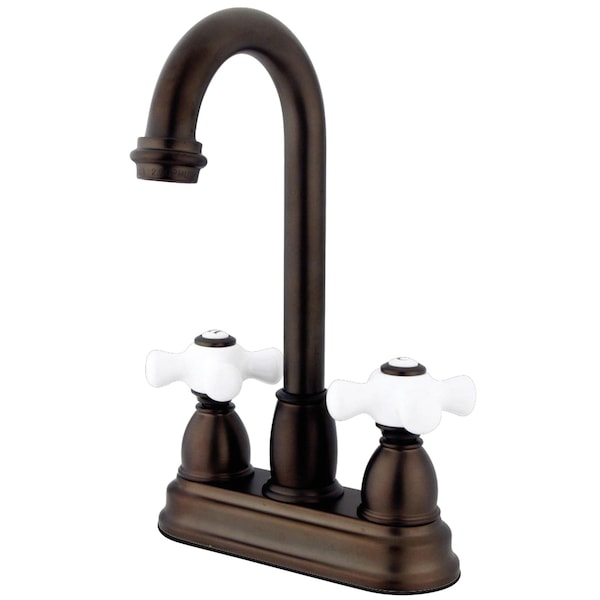 Restoration, 4" Centerset Bar Faucet, Oil Rubbed Bronze